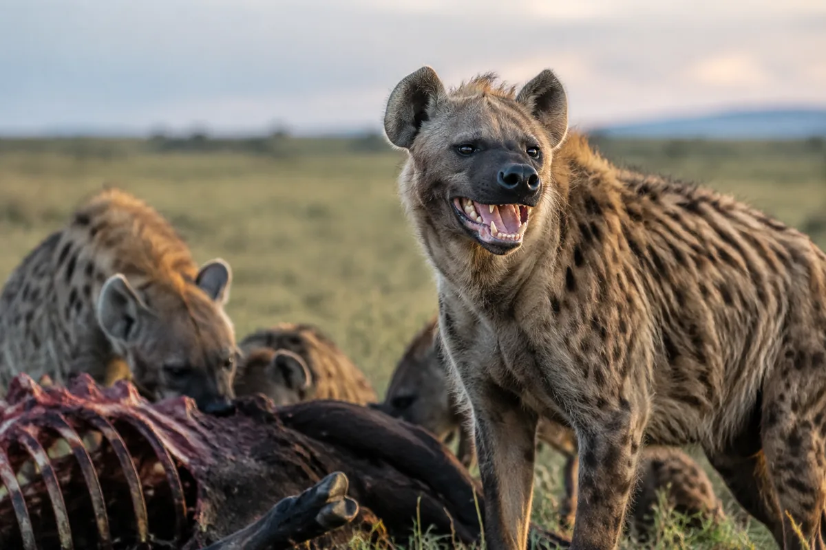 Pourquoi les hyènes rient-elles après une chasse